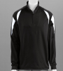 Greg Norman Play Dry 1/4 Zip Color Block Mock