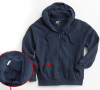 White Bear Heavy Weight Full Zip Hoody - Talls